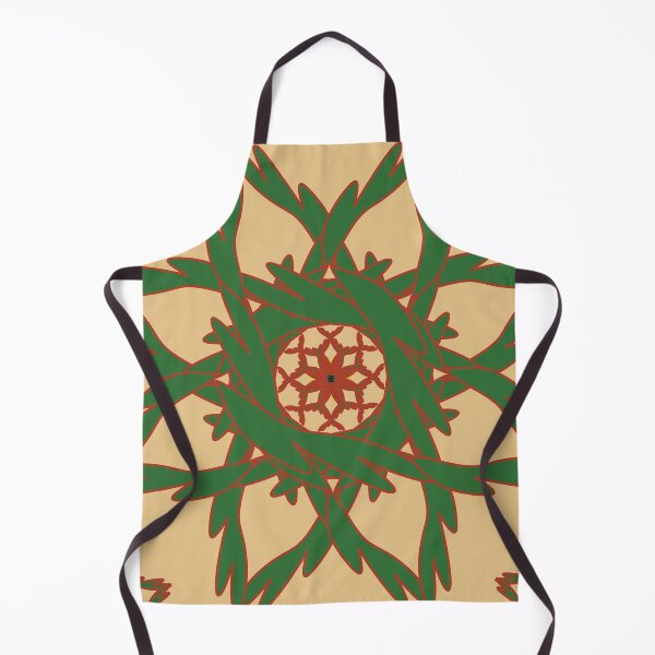 Item preview, Single Leaf Spiral Mandala Universe designed and sold by OIL Pattern Design .