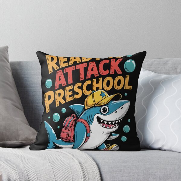 Item preview, Ready To Attack Preschool Shark First Day Of Pre School designed and sold by mandiana.