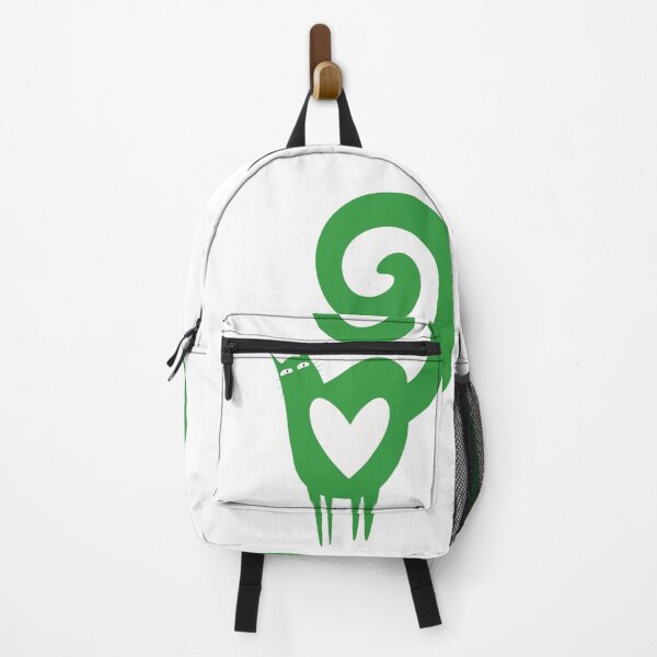 Item preview, Vibrant Green Minimalist Spiral Tail Cat Art designed and sold by Theselinara.
