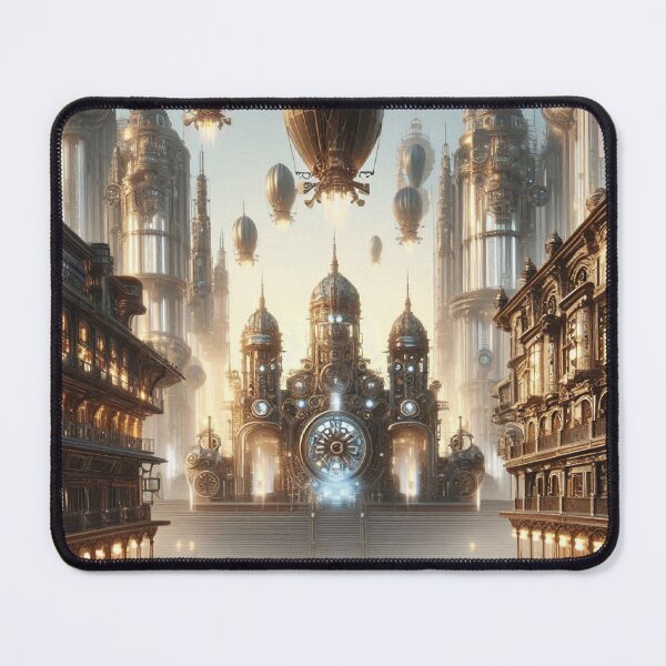 Item preview, Neo-Victorian Futuristic Steampunk City designed and sold by Mitaudesign.