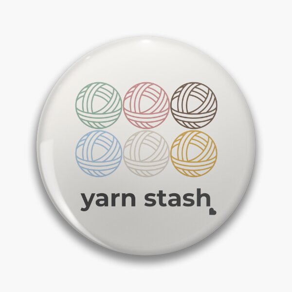 Item preview, Yarn Stash - Crochet & Knitting Maker Design designed and sold by SipAndStitchCo.