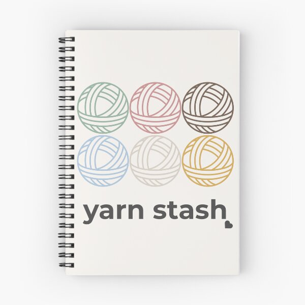 Item preview, Yarn Stash - Crochet & Knitting Maker Design designed and sold by SipAndStitchCo.