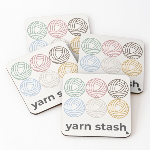 Item preview, Yarn Stash - Crochet & Knitting Maker Design designed and sold by SipAndStitchCo.