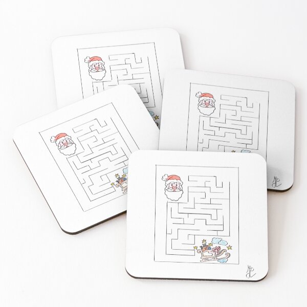 Item preview, Labirinto di Natale – Gioco per Bambini con Babbo Natale designed and sold by DisegniPersonalizzati di irka87.
