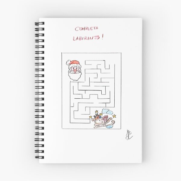 Item preview, Labirinto di Natale – Gioco per Bambini con Babbo Natale designed and sold by DisegniPersonalizzati di irka87.