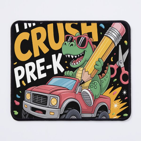 Item preview, Ready To Crush Pre-K PreK Dinosaur First Day Of School Boy designed and sold by mandiana.
