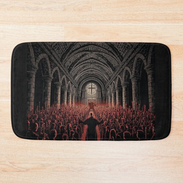 Item preview, Black Mass Hysteria — Dark Sacred Cathedral Art designed and sold by GeoWhimsy Studio.