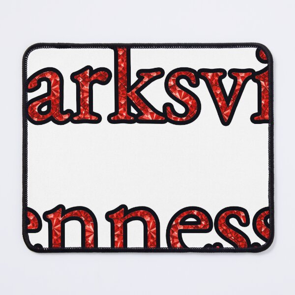 Item preview, Clarksville Tennessee City Name With Red Rhinestone designed and sold by TheIconSmith.