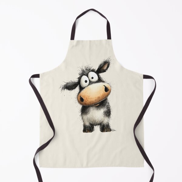 Item preview, CoW PRiNT, ANiMaL PRiNT ' Little Coo ' BY SHiRLeY MacARTHuR designed and sold by Shirley MacArthur Art.