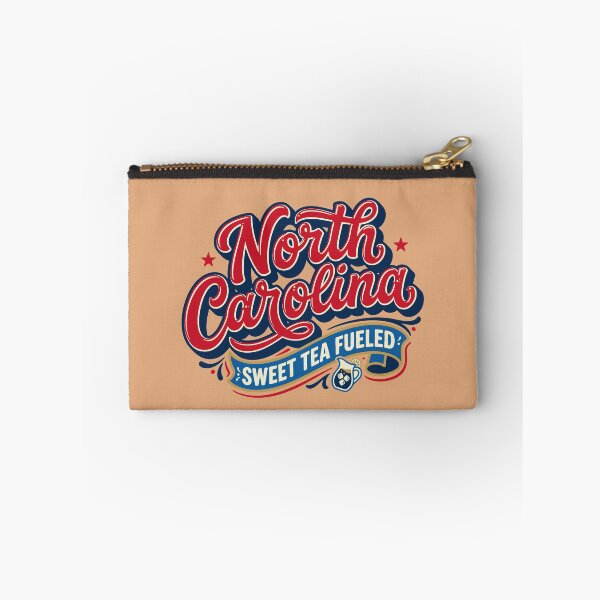 Item preview, North Carolina Sweet Tea Fueled Retro Script T-Shirt designed and sold by Cozy-Old-Pub.