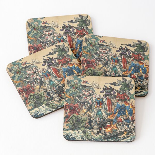Item preview, Gundam Ukiyo-e Style designed and sold by DaigaaSikFaan.