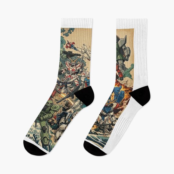Item preview, Gundam Ukiyo-e Style designed and sold by DaigaaSikFaan.