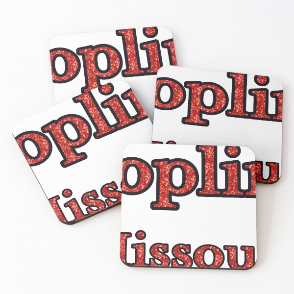 Item preview, Joplin Missouri City Name With Red Rhinestone designed and sold by TheIconSmith.