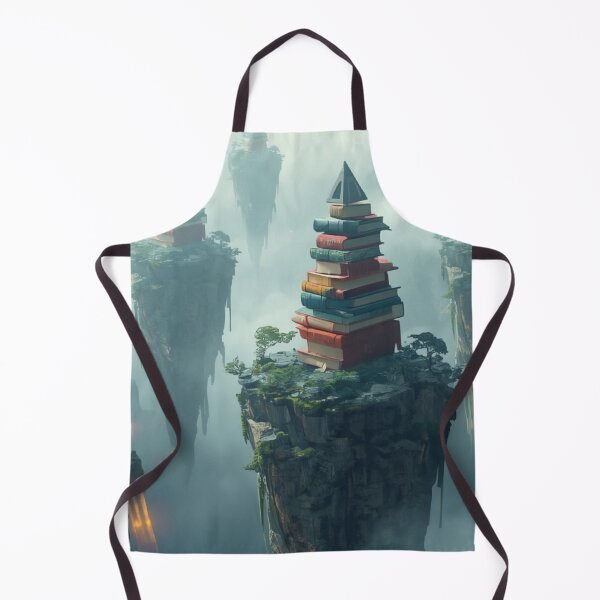 Item preview, Floating Book Islands Surreal Fantasy World designed and sold by Mitaudesign.