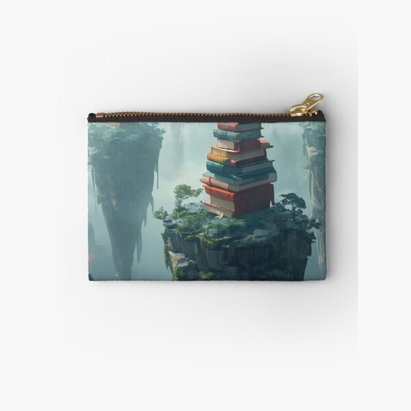 Item preview, Floating Book Islands Surreal Fantasy World designed and sold by Mitaudesign.