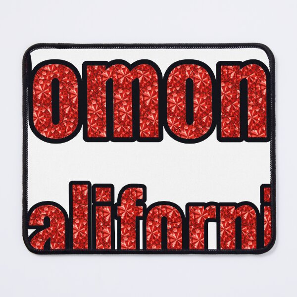 Item preview, Pomona California City Name With Red Rhinestone designed and sold by TheIconSmith.