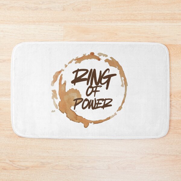 Item preview, Funny Coffee Stain for Coffee Lovers Quote Ring of Power  designed and sold by Artycom.
