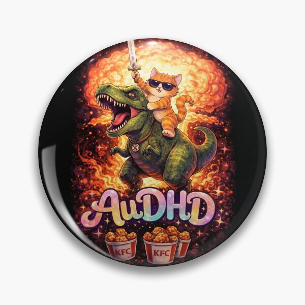 Item preview, AuDHD designed and sold by ChaosCultCreations.co.