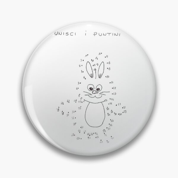 Item preview, Coniglietto – Unisci i Puntini Educativo (1–68) designed and sold by DisegniPersonalizzati di irka87.