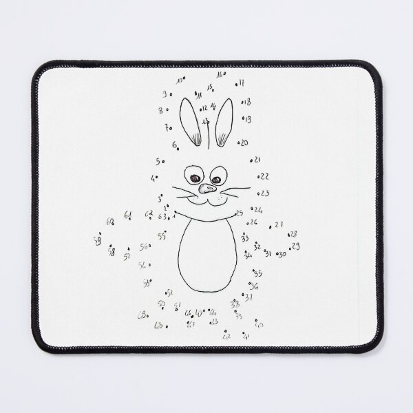 Item preview, Coniglietto – Unisci i Puntini Educativo (1–68) designed and sold by DisegniPersonalizzati di irka87.