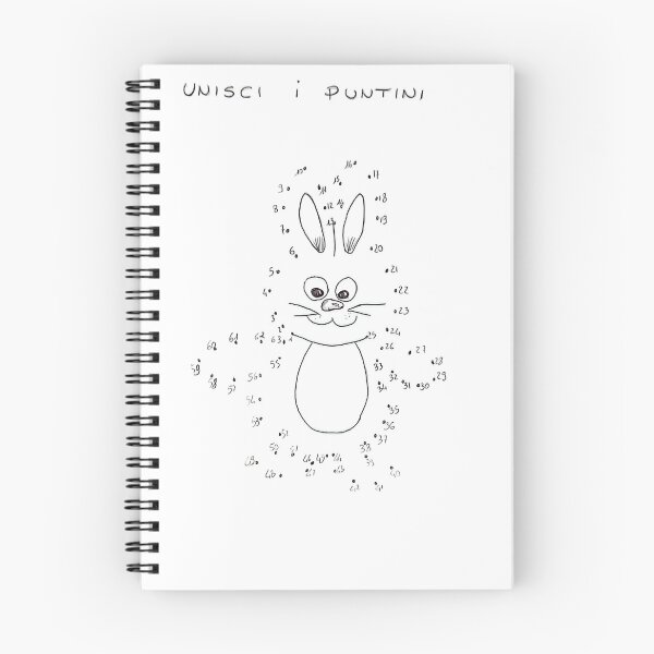 Item preview, Coniglietto – Unisci i Puntini Educativo (1–68) designed and sold by DisegniPersonalizzati di irka87.