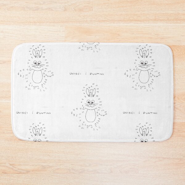 Item preview, Coniglietto – Unisci i Puntini Educativo (1–68) designed and sold by DisegniPersonalizzati di irka87.