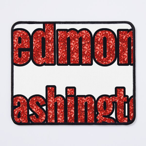 Item preview, Redmond Washington City Name With Red Rhinestone designed and sold by TheIconSmith.
