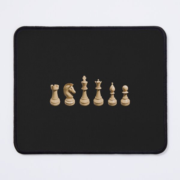 Item preview, Light Wood Chess Pieces Minimal Strategy Art designed and sold by trepiu.