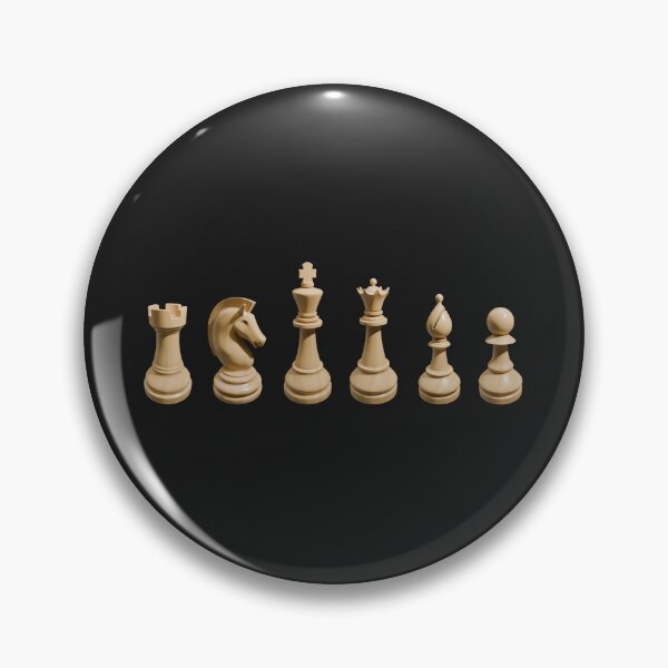 Item preview, Light Wood Chess Pieces Minimal Strategy Art designed and sold by trepiu.