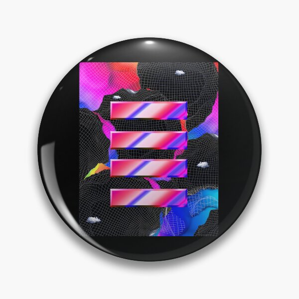 Item preview, Abstract Chrome Edges Vaporwave Aesthetic designed and sold by afnqfoapdg63.