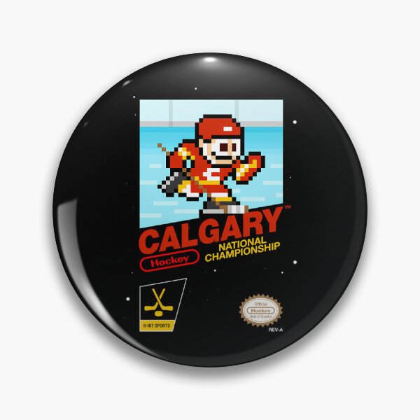 Item preview, Calgary Flames 8bitPixel Videogame Cart  designed and sold by SLCutouts.