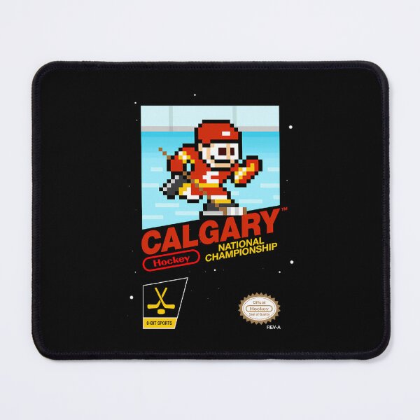 Item preview, Calgary Flames 8bitPixel Videogame Cart designed and sold by SLCutouts.