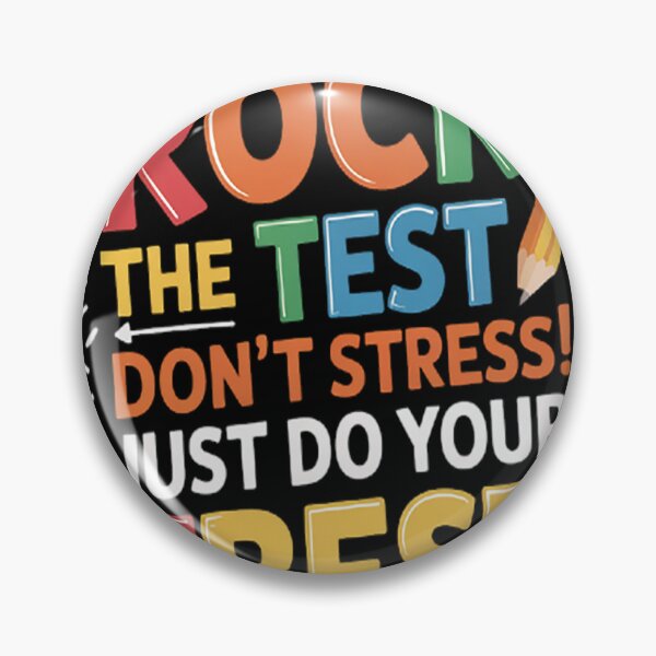 Item preview, Rock The Test Don't Stress Just Do Your Best Teacher Testing designed and sold by mandiana.