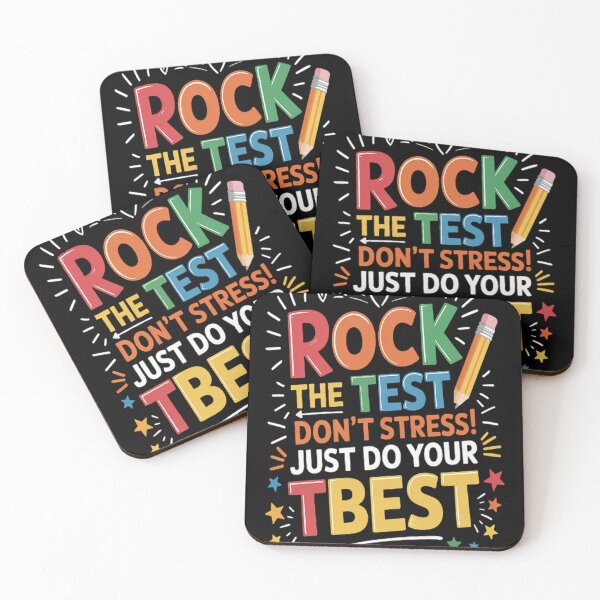 Item preview, Rock The Test Don't Stress Just Do Your Best Teacher Testing designed and sold by mandiana.