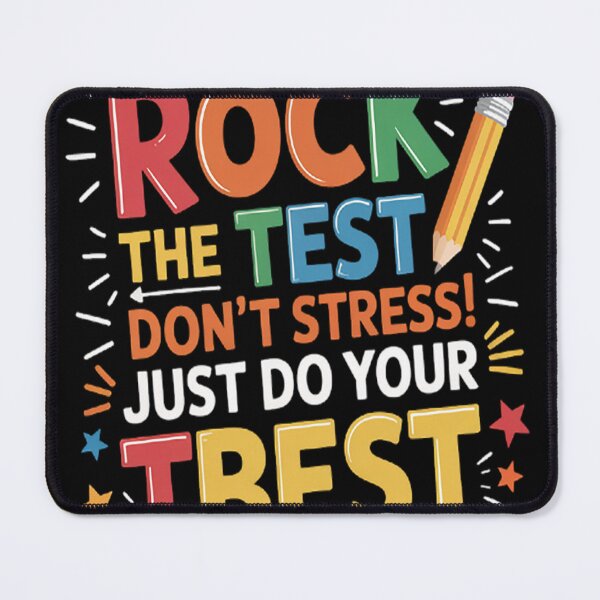 Item preview, Rock The Test Don't Stress Just Do Your Best Teacher Testing designed and sold by mandiana.