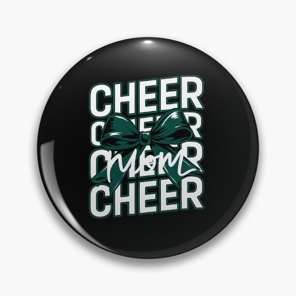 Item preview, Cheer Over Cheer Cheerleading Spirit Quote designed and sold by zamiokaline.