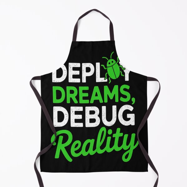 Item preview, Deploy Dreams Debug Reality Bootstrapping Coder Indie Hacker designed and sold by HaiharryCartoon.