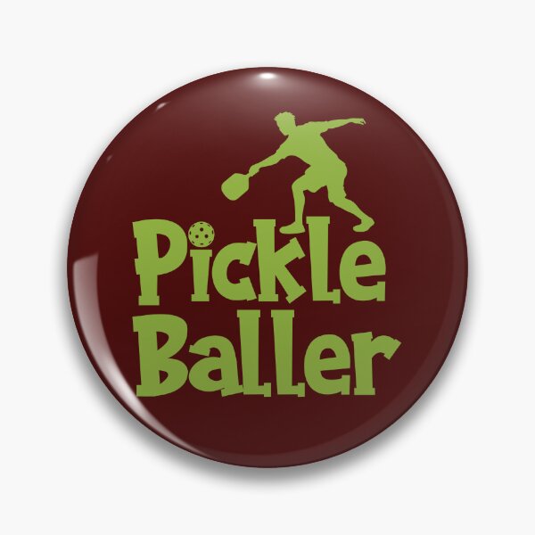 Item preview, Pickleball Player Silhouette – Funny Pickle Baller Sport Design 4 designed and sold by mcraft studio.