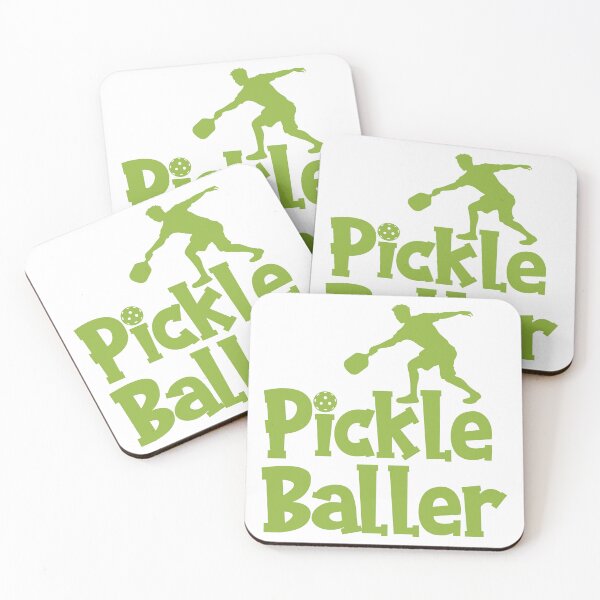 Item preview, Pickleball Player Silhouette – Funny Pickle Baller Sport Design 4 designed and sold by mcraft studio.