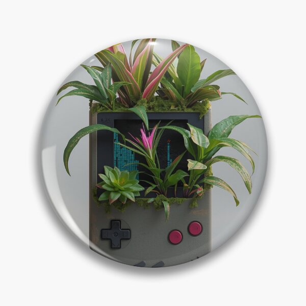 Item preview, Level Up Nature - Retro Gaming Planter designed and sold by THEARTCURATİON .