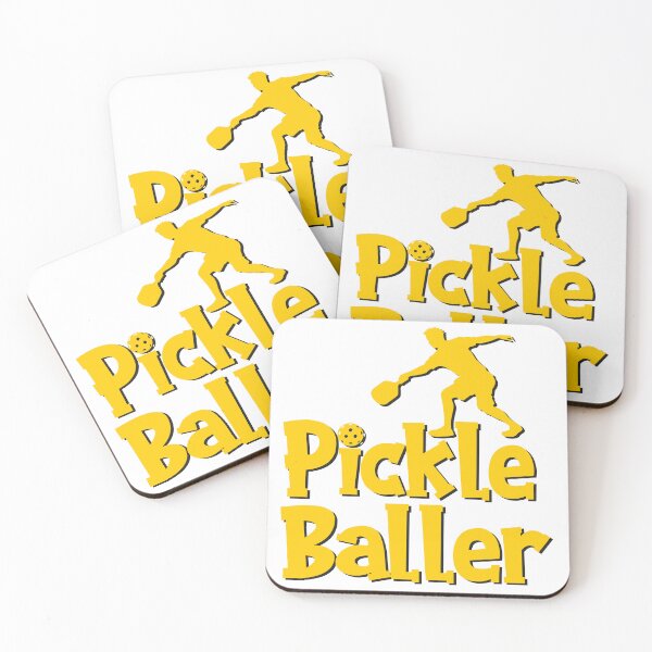 Item preview, Pickleball Player Silhouette – Funny Pickle Baller Sport Design designed and sold by mcraft studio.