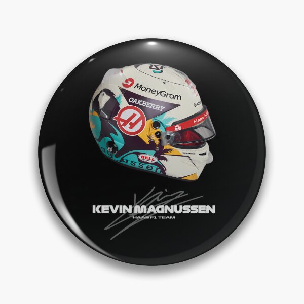 Item preview, Kevin Magnussen F1 2024 Helmet  designed and sold by Shople Shople.