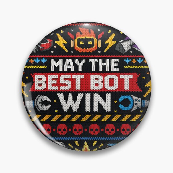 Item preview, May the Best Bot Win – Strategy and Competition in the Combat Robotics Pattern designed and sold by Mauswohn.