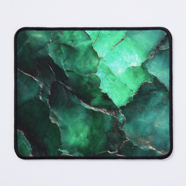Item preview, Luxury Emerald Marble Texture With Golden Veins Abstract designed and sold by EL-Lebedenko.
