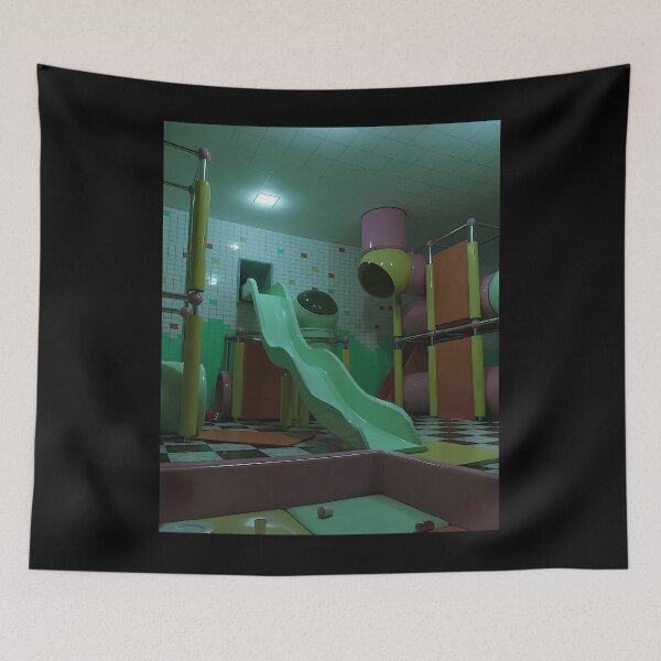 Item preview, Liminal Space Abandoned Indoor Fun Park designed and sold by afnqfoapdg63.