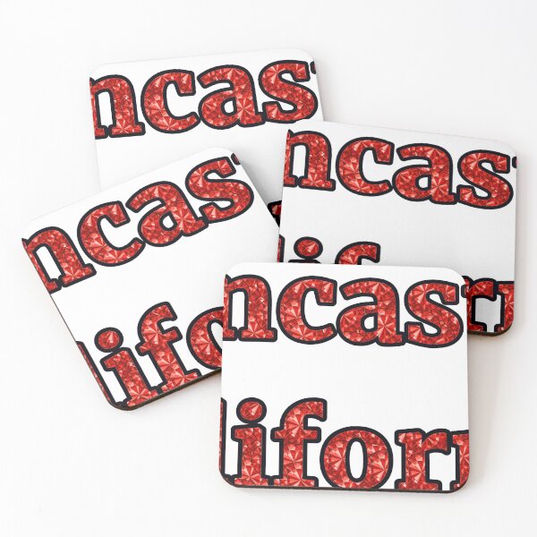 Item preview, Lancaster California City Name With Red Rhinestone designed and sold by TheIconSmith.