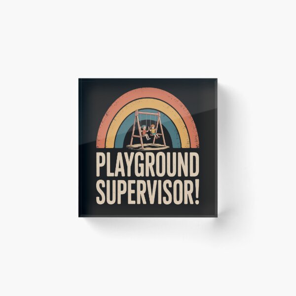 Item preview, School Recess Supervising And Playground Supervisor designed and sold by mandiana.