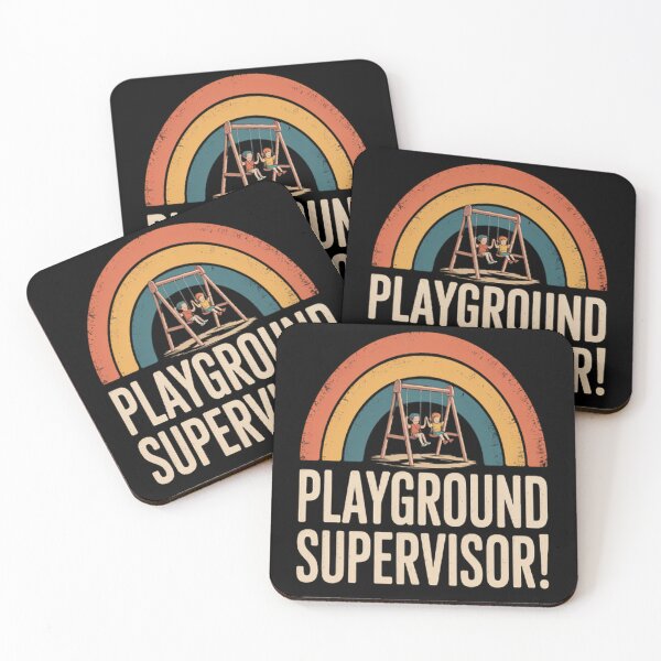 Item preview, School Recess Supervising And Playground Supervisor designed and sold by mandiana.