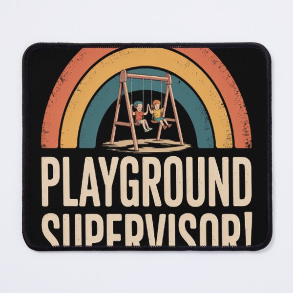 Item preview, School Recess Supervising And Playground Supervisor designed and sold by mandiana.