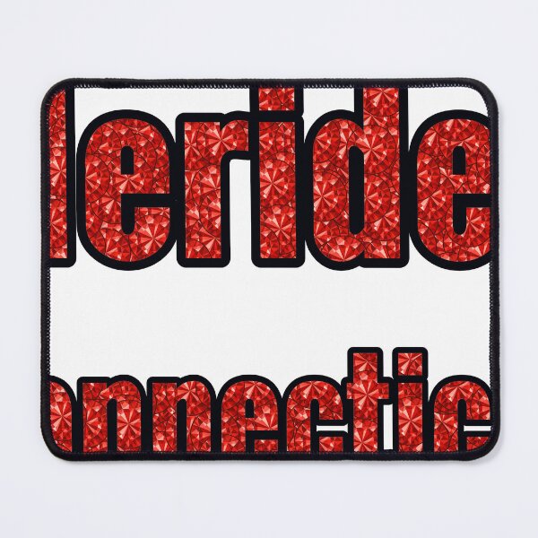 Item preview, Meriden Connecticut City Name With Red Rhinestone designed and sold by TheIconSmith.